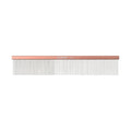 Furzone 2-in-1 Metal Comb for Dogs, Mikra Greyhound Comb (Fine & Medium), 101 Stainless Steel Pins Dog Comb, Aluminum 22cm Handle, Lightweight, Gentle Combing, Face/Head Fur Tangle Free