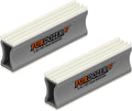 FurDozer Pet Hair Remover & Auto Detailing Tools - Cat & Dog Hair Remover for Carpets, Car Interiors, Couches, Bedding, & Pet Furniture (Gray, (2 Pack) - X3 PRO)