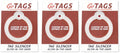 GoTags Dog Tag Silencers, Glow in The Dark Silencer to Quiet Noisy Pet Tags