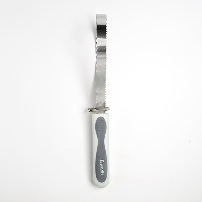 Dual-Sided Dog Deshedding Blade, Professional Grooming Tool, Fine and Wide Teeth