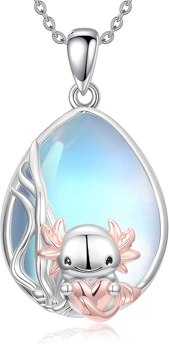 Guinea Pig/Raccoon/Butterfly/Panda/Hummingbird/Giraffe/Rabbit Necklace 925 Sterling Silver Animal Pendant Jewelry Gift for Women Mom