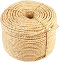 Natural Sisal Rope for Cat Scratcher Replacement, Durable Cat Tree Post Repair Cord for DIY Projects, Climbing Towers, Furniture Protection, Scratch Pad, Crafts, Garden, and Home Décor Use