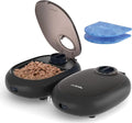 WOPET Automatic Cat Feeder, 48-Hour Timed Pet Food Dispenser with Ice Pack for Freshness, Yogurt & Canned Meals – Perfect for Cats, Kittens & Small Dogs