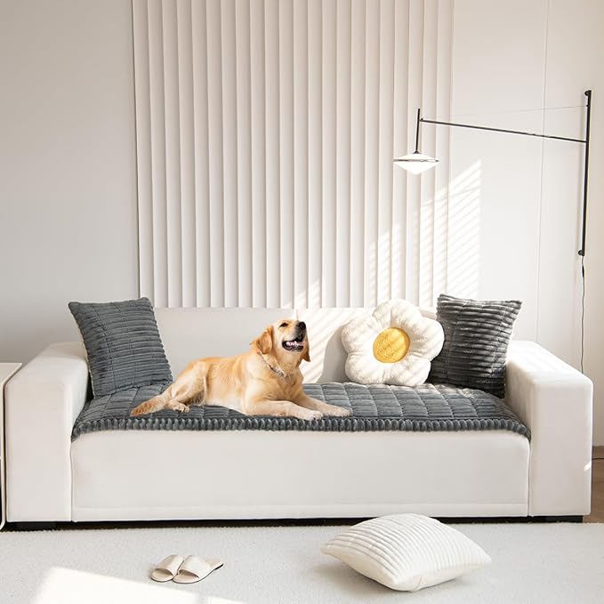 Pet Couch Covers for Sofa, Couch Protector for Dogs Washable Cushion Cover, Sofa Pad