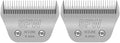 Audoc Wide Blades for Dog Grooming Blades Compatible with Andis,Oster A5,Wahl km10 Dog Clippers Stainless Steel Blades Blades for Animal Dog,Cat,Horse, (#5FW(6.3mm)/2PCS)