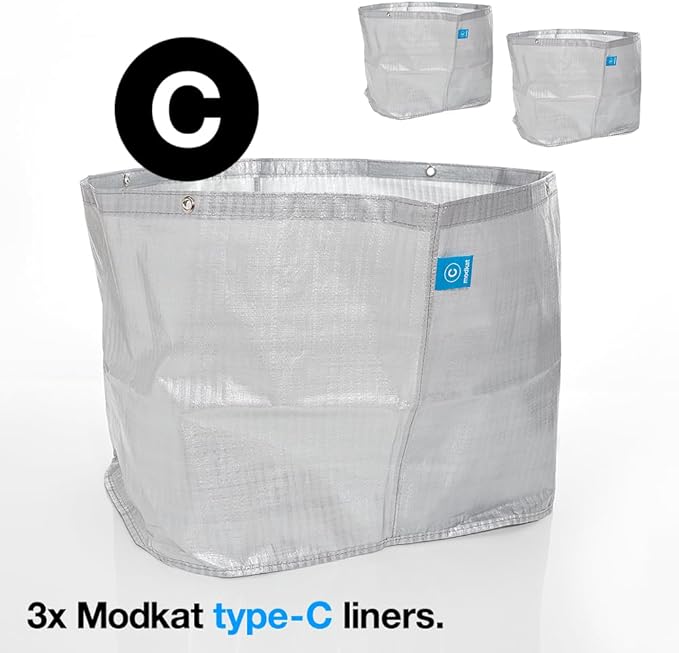 Modkat XL Litter Box Top-Entry Liners (3-Pack) - Liner Type C