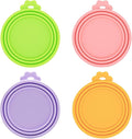 Dog Food Can Covers Silicone Food Can Lids for Cat Dog Pet Food Cans | Universal Size | BPA Free | (Mix Color3)…