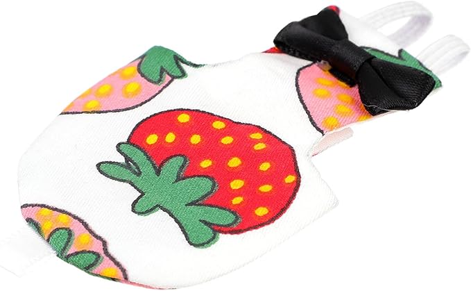 DOITOOL Pet Parrot Clothes Reusable Bird Diaper Flight Suit with Washable Inner Liner XL for Small to Medium Parrots Suitable for Outdoor Use Random Color