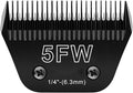 5FW Wide Blades for Dog Grooming Blades Compatible with Andis Dog Clippers Blades,Dog Clipper Blades Compatible with Oster A5,Wahl km10 Dog Clippers,Stainless-Steel Blade Sharp