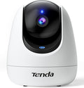 Tenda CP3 Pro 2K Indoor Security Camera with WiFi 6 & AI Baby/Pet Detection – Baby Monitor, Pet Camera for Home, One-Touch Calling, Night Vision, Military-Grade Encryption, No Subscription Needed