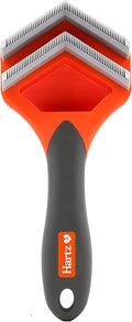 Hartz Groomer's Best Fur Fetcher De-Shedder Dog Brush,Black