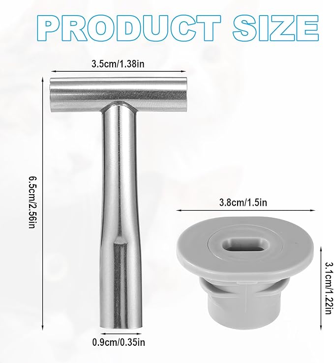 Cat Water Fountain Spout and Holder, Stainless Steel T-Shaped Kitty Drinking Fountain Accessories for Pet Cats and Dogs Compatible with 3.2L/108oz Pet Water Dispenser