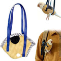 Bird Travel Carrier, Portable Bird Bag with Escape Resistant Outdoor Harness Vest for Small Medium Parrots, Cockatiel, Budgie, Ideal for Travel and Outdoor Adventures (S) (7cm)