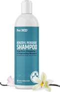Pet MD - Benzoyl Peroxide Medicated Shampoo for Dogs and Cats - Effective for Skin Conditions, Dandruff, Itch Relief, Acne and Folliculitis - Citrus Scent - 12 oz