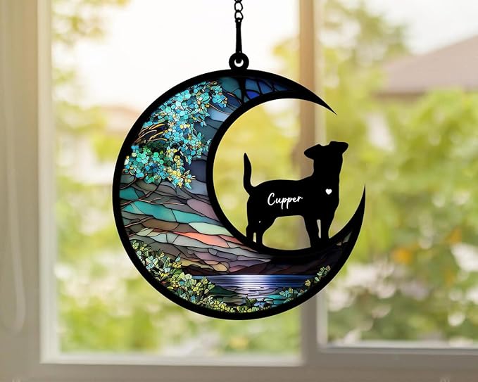 Dog Memorial Ornament, Pet Loss Gifts for Dog Lovers