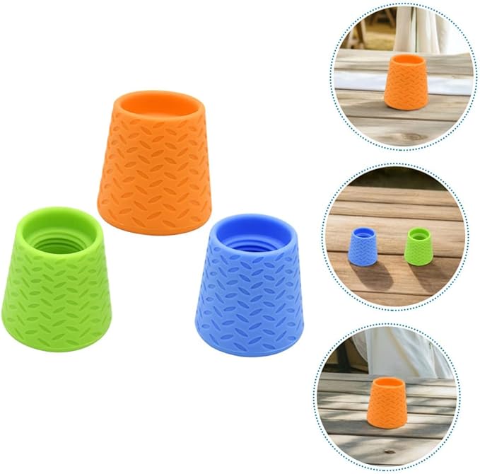 Toyvian 3pcs Pet Outdoor Cleaning Shower Set Silicone Dog Shower Sprayer Attachment for and Skin Cleaning After Outdoor Activities