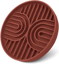 Slow Feeder Dog Bowls, Dishwasher Safe, Non-Slip Base, BPA-Free Slow Eating Dog Bowl (Mocha, 1-Pack)