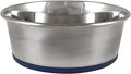 OurPet's Durapet Stainless Steel Bowl, 4 Cups, 6.9''X6.9''X2.5''