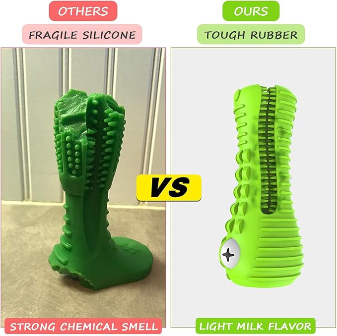 Dog Toys for Aggressive Chewers Large Medium Breed, Indestructible Dog Chew Toys, Squeaky Interactive Tough Extremely Durable, Dogs Toothbrush Toys to Keep Them Busy