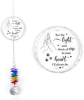 Pet Memorial Suncatcher - Mother's Day Birthday Gifts - Memorial Gifts for Loss of Dog - Bereavement Gifts - Pet Loss Sympathy Gift - Thoughtful Dogs and Cats Remembrance - Pet Sympathy