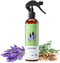 kin+kind Flea and Tick Spray for Dogs – Plant Based Flea Spray with Rosemary, Lavender & Cedarwood Oil – Pet Supplies for Bugs and Pests – Flea & Tick Pet Spray Prevention 12 fl oz