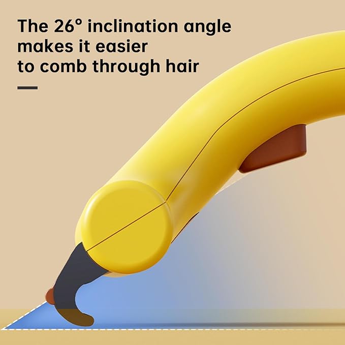 Undercoat Rake for Dogs & Cats, Deshedding Brush for Long haired Pets,Dog Brush for Shedding with Release Button,Best Cat Undercoat Brush&Deshedding Tool for Grooming (yellow)
