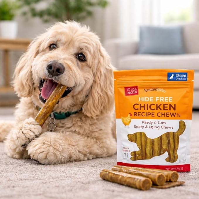 Hide Free Chicken Recipe Chews, 10 Count