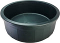 Pet Crock Bowl - Thick Durable Plastic Non-Tip Food & Water Dish for Dogs, Cats & Large Animals - 9.75 Inch Diameter - Indoor/Outdoor - Chew Resistant, Easy Clean (Green, Jumbo 96oz)