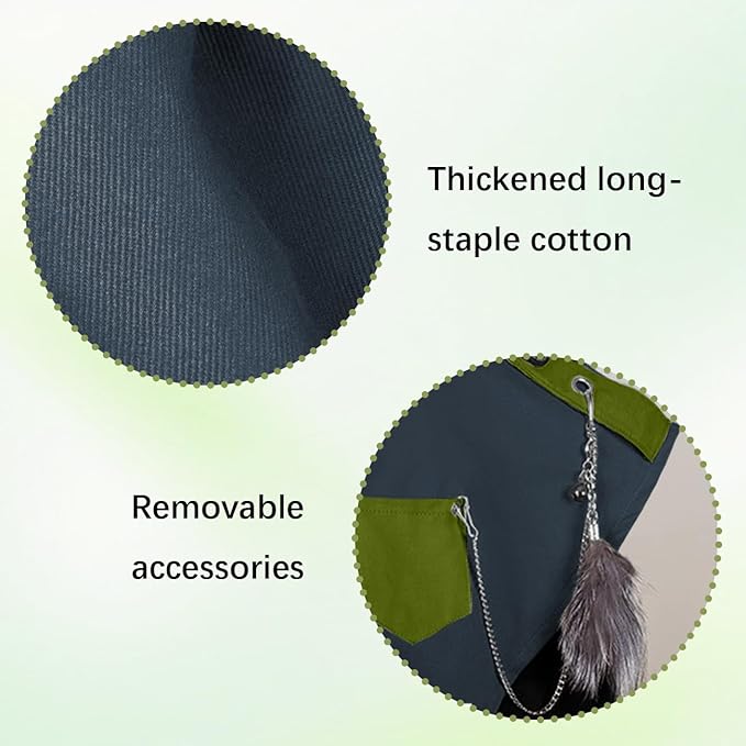 La La Pet Parrot Anti-Scratch Shoulder Protector Pet Bird Training Shoulder Cape Parrots Poop Shawl Diaper Flight Suits and Accessories for Macaws Cockatoos Parakeets Cockatiels Gray