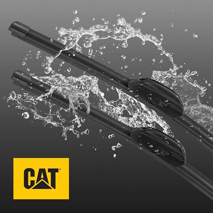 CAT Clarity Wiper Blades (1-Pack), Premium Performance Direct OEM Replacement, Universal Fit Front Windshield Wiper Blades, Durable Streak-Free Spotless Silent Easy Installation - 21"