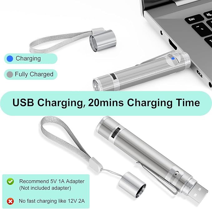 TBTeek Cat Toy, Unique Green Light, 7-in-1 Modes, 5 Fun Patterns, USB Charging, Interactive Toy for Kitten Dog Excrise(1pcs)