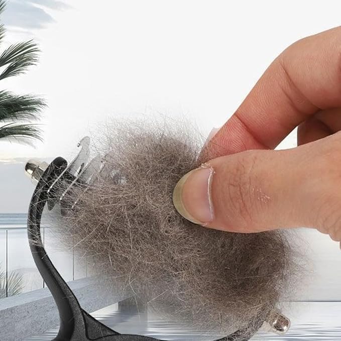 3-in-1 Pets Dog Deshedding Brush & Cat Grooming Tool with Comb, Rake for Shedding Control, Removes Loose Remover Hair & Mats, Pets Hair Removal Tool