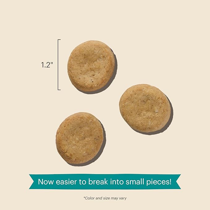 The Honest Kitchen Human Grade Dog Treats Goat's Milk N' Cookies: Slow Baked with Pumpkin, 8 oz Bag