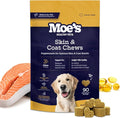 Moe’s Skin & Coat Omega 3, 6, 9 and Vitamin Supplement for Dogs - 90 Soft Chews for Dog Itching Skin Relief Supports Dryness, & Thick, Shiny Coats - with Premium Omega Oil for Dogs of All Breeds