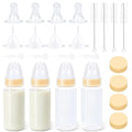 Puppy Kitten Nursing Bottle 5oz - Small Animal Feeding Kit with Nipples | Hand Feeding Supplies for Puppies, Kittens, Rabbits, Ferrets & Newborn Pets