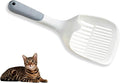 Cat Litter Scoop,Long Handle,Deep Shovel with Comfort Handle for Clumping,Pellets Litter Box