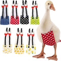 QBLEEV Pet Cole Duck Diapers for Baby Ducks, Chicken Diapers for Real Hens, Fashionable Duckling Nappy Poultry Cloth for Indoor Chick Goose Hen