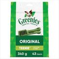 Greenies Veterinarian-Recommended Adult Natural Dental Dog Treats Teenie Size, Dog Dental Chews, Original Flavor, 12 oz. Pack, 43 Count