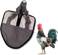 Hen Holster Premium Starter Kit - Bird Diaper, Wrap Around for Hens, Roosters, Ducks - Leak-Proof, Comfortable Bird Harness with Sewn-in Liner, Secure Hook & Loop Closure - XL, Gray