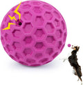 Indestructible Squeaky Dog Balls, Dog Toys for Aggressive Chewers Large Breed for Relieving Anxiety, Tough Dog Chew Toys Balls for Aggressive Chewers, Outdoor Squeaky Cognitive Dog Toys