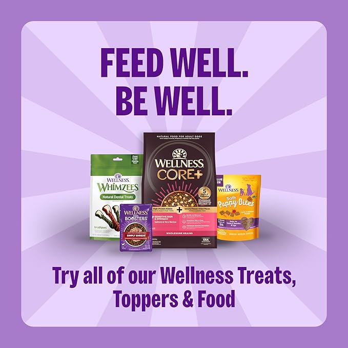 Wellness Old Mother Hubbard Classic Liv'R'Crunch Dog Biscuits, Natural Training Treats, Chicken Liver, Oats, Apple and Carrot Flavor, Mini Size, 20 oz Bag
