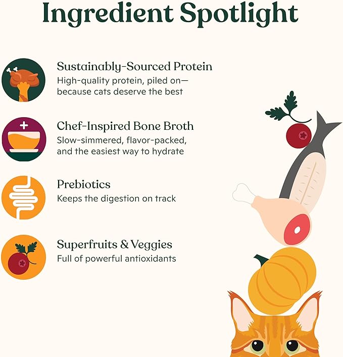 Made by Nacho Premium Minced Wet Canned Cat Food with Hydrating Bone Broth 3.0oz (Variety Pack (12 Count) - Chicken and Herring, Salmon and Sole)