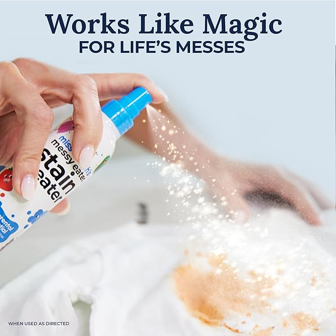 Miss Mouth's Messy Eater Stain Treater - 2 Pack Stain Remover Spray and 16oz Bottle