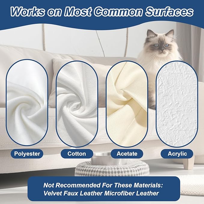 20 Pcs Cat Scratch Furniture Protector, Single-Sided Self Adhesive 14in Couch Protector from Cat Claws