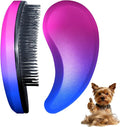 Small Dog Brush- Grooming Tool for Teddy, Yorkies, Maltese, Shih Tzu, Chihuahua - Puppy Hair Brush (Gradient Color)
