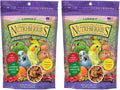 LAFEBER'S Sunny Orchard Nutri-Berries Pet Bird Food, Made with Non-GMO and Human-Grade Ingredients, for Cockatiels Conures Parakeets (Budgies) Lovebirds (Sunny Orchard 10 oz Pack of 2)