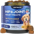 Glucosamine for Dogs - 32,500 mg per Pack with Chondroitin, MSM, Collagen - Dog Glucosamine Chews for Mobility Support - Hip and Joint Supplement for Small, Medium, Large Breeds - 130 Soft Duck Treats