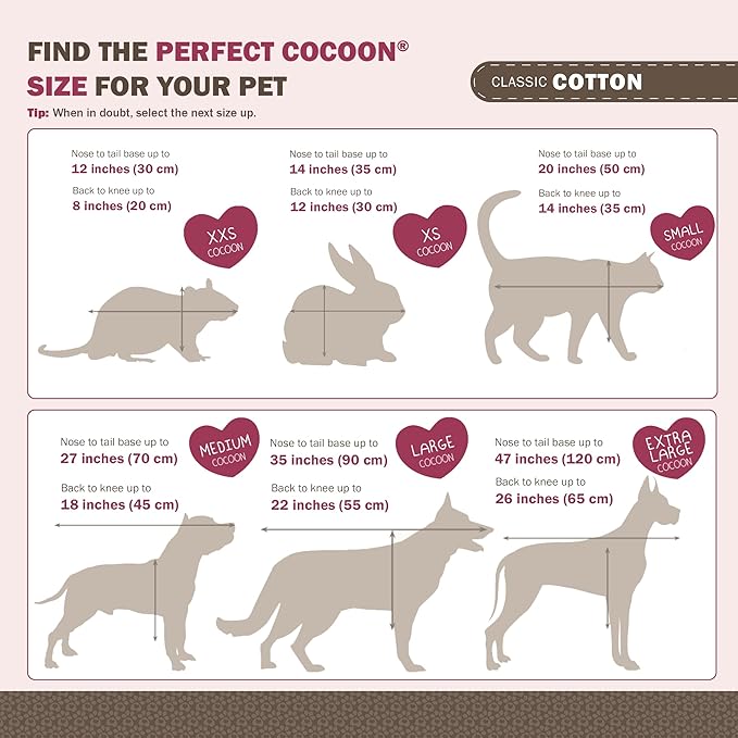 Cocoon® - Eco-Friendly Pet Burial & Cremation Ceremony Kit (Classic Cotton)- Casket for All Pets & Breeds - Dogs Cats Rabbits Birds & More (Choose Size & Color) (Medium, Black/Pink)