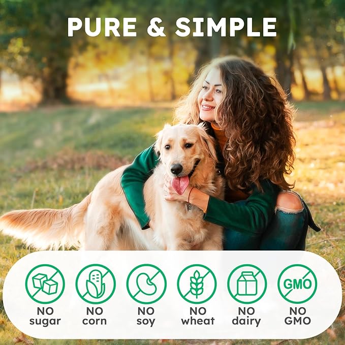 ZENO Dog Vitamins and Supplements - 150 Dog Multivitamin Chewable - Immune, Joint Support, Skin, Gut Health + Packed with Omega 3s, Glucosamine & Probiotics - Safe for Puppy - Beef