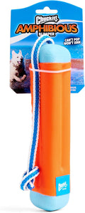 Chuckit! Amphibious Bumper Floating Fetch Dog Toy For Waterplay, Small For Dogs Up To 60 lb, 1.62"L x 8.5” H x 3.5" W, Assorted